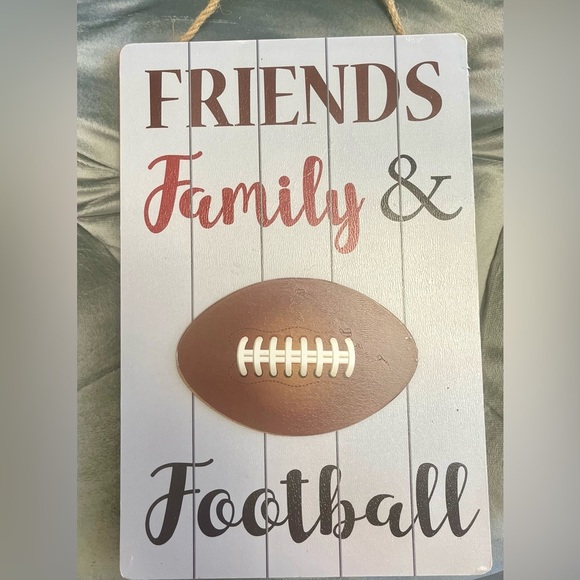 Friends Family & Football Wall Decor - Picture 2 of 4